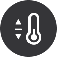 Ikonka 6 ustawień temperatury Ikonka 6 ustawień temperatury