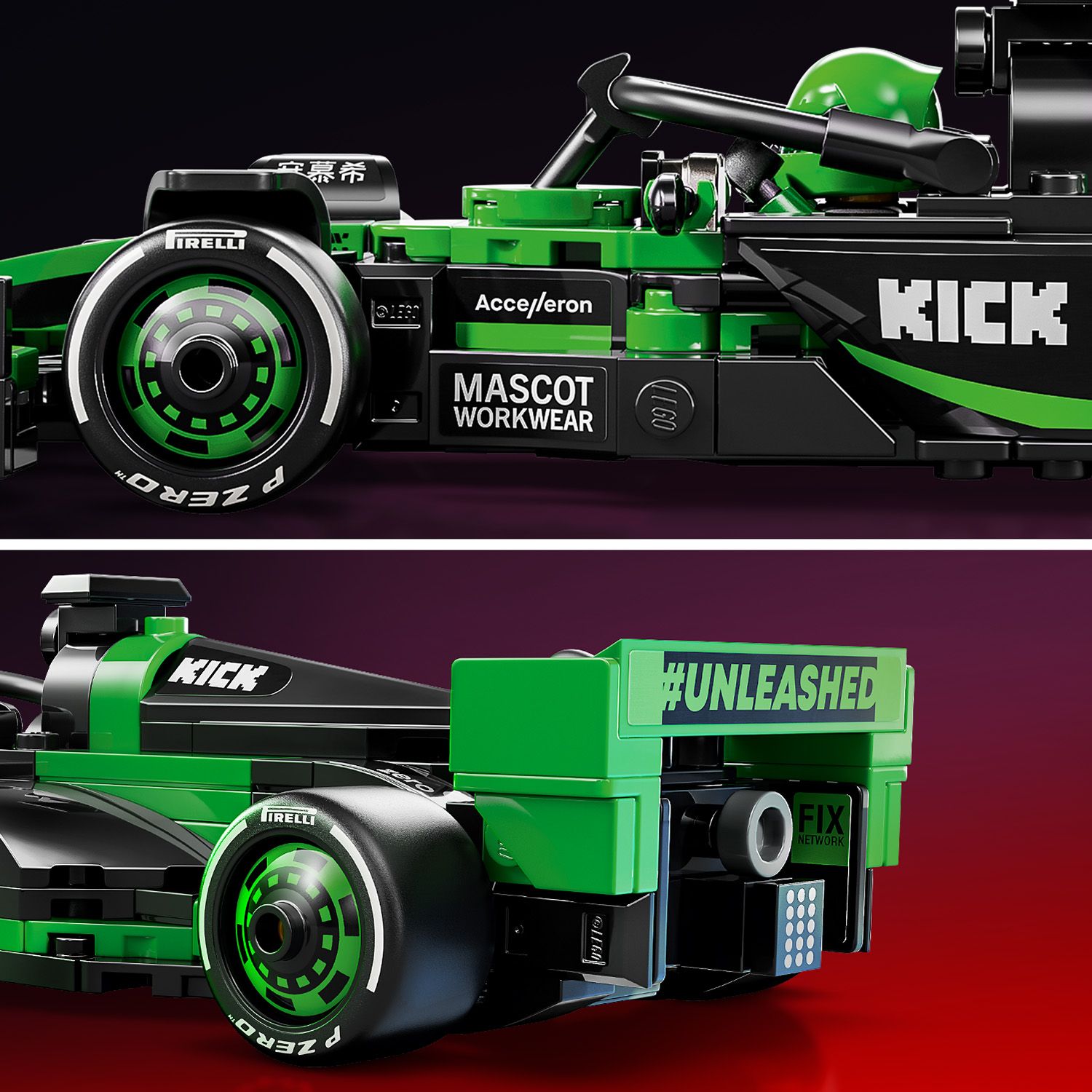 Detale jak w KICK Sauber