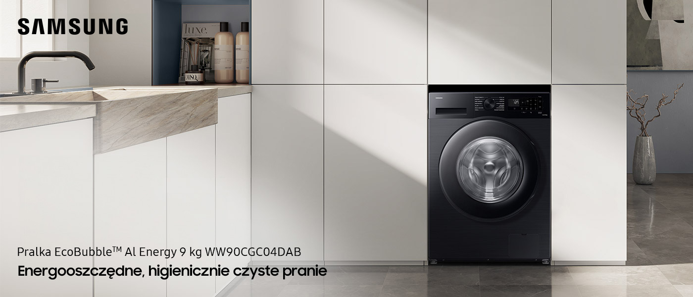 Pralka Ecobubble WW90CGC04DAB Pralka Samsung Ecobubble Al Energy 9kg WW90CGC04DAB
