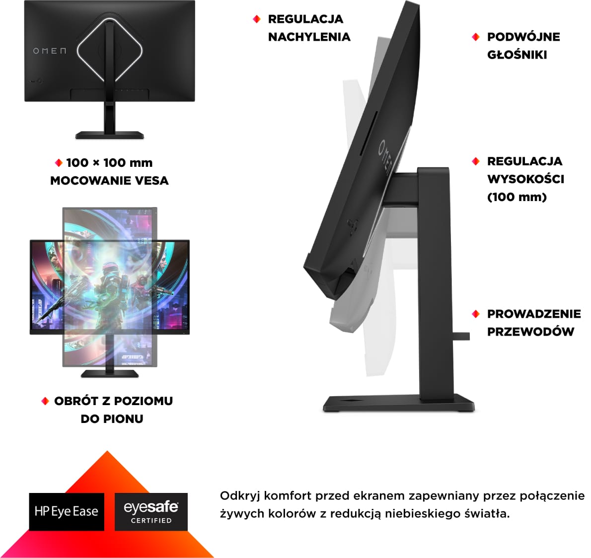 Image: HP MONITOR GAMINGOWY OMEN 27QS HP MONITOR GAMINGOWY OMEN 27QS