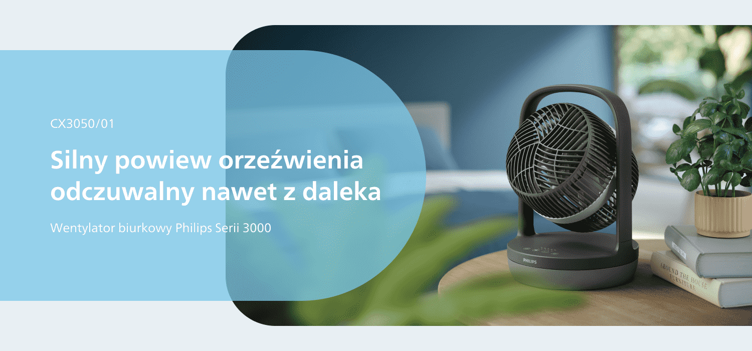 Wentylator biurkowy Philips Seria 3000 w porównywarce Ceneo Wentylator biurkowy Philips Seria 3000 w porównywarce Ceneo