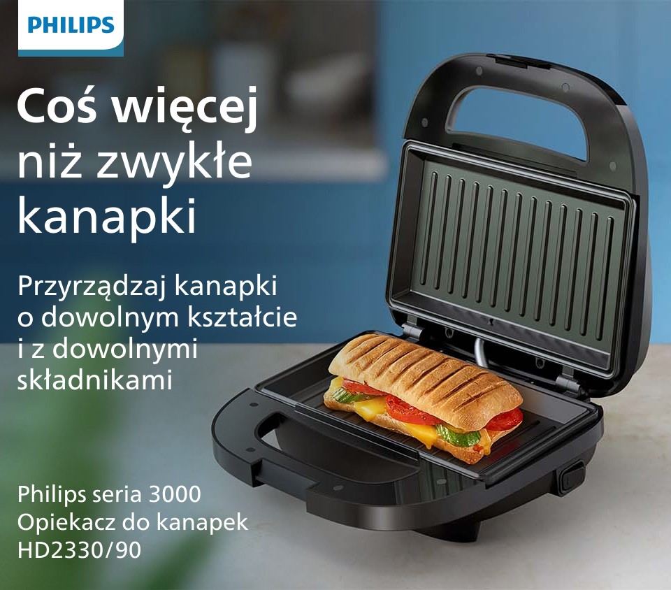 Philips seria 3000 opiekacz do kanapek HD2330/90 - porównaj oferty w Ceneo Philips seria 3000 opiekacz do kanapek HD2330/90 - porównaj oferty w Ceneo