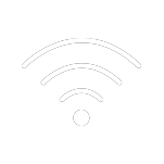 Symbol wifi Grafika przedstawiająca symbol wifi