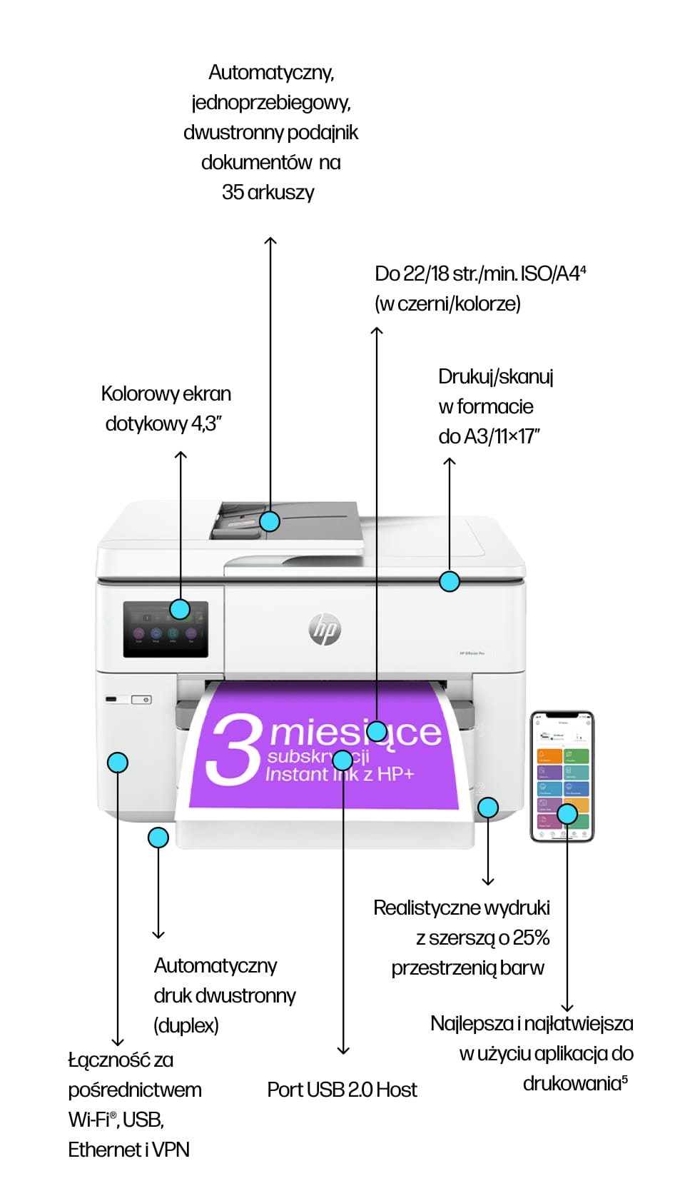 Image: HP OfficeJet Pro 9730e HP OfficeJet Pro 9730e