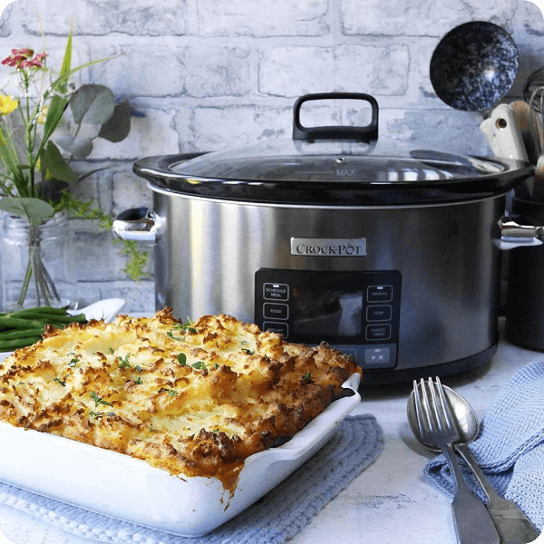 Jagnięcy ragout zapiekany w sieście pasterskim Jagnięcy ragout zapiekany w sieście pasterskim