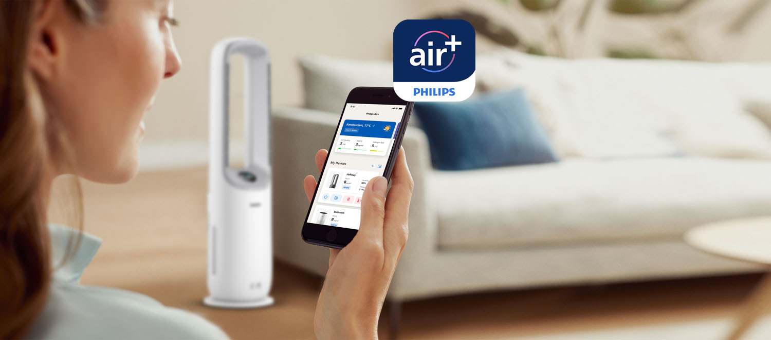 Philips Aplikacja Air+ Philips Aplikacja Air+
