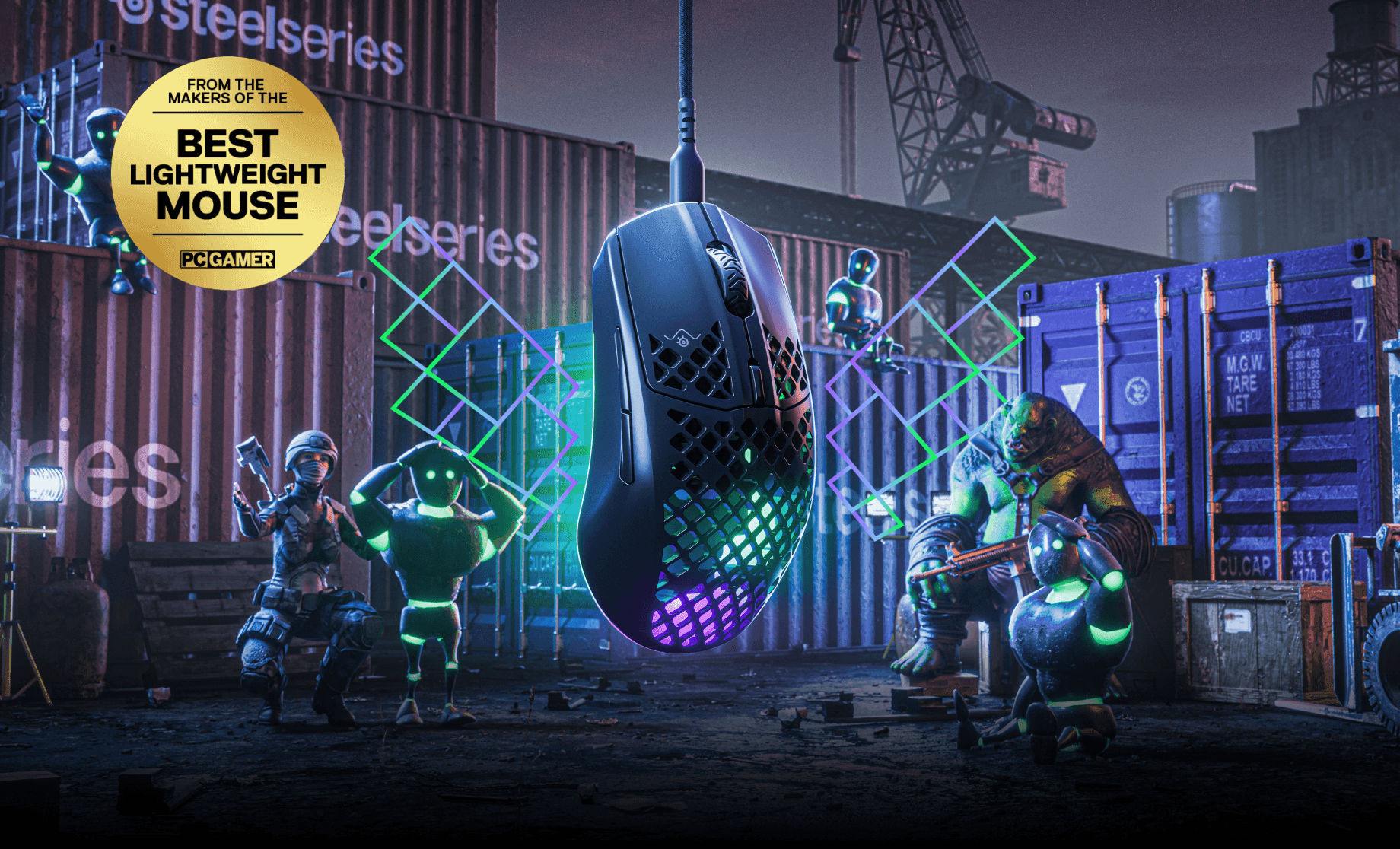 Image: SteelSeries Mouse Aerox 3 Wired SteelSeries Mouse Aerox 3 Wired