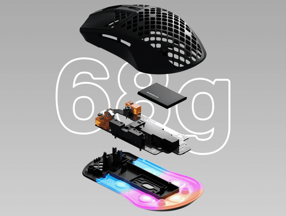 Image: SteelSeries Mouse Aerox 3 Wired SteelSeries Mouse Aerox 3 Wired