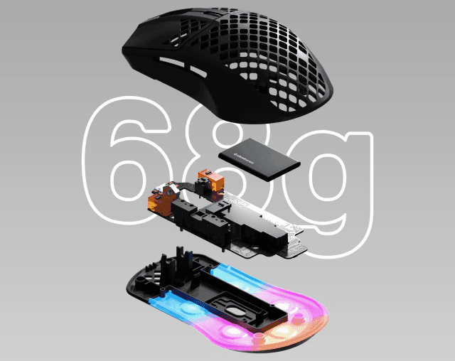 Image: SteelSeries Mouse Aerox 3 Wired SteelSeries Mouse Aerox 3 Wired