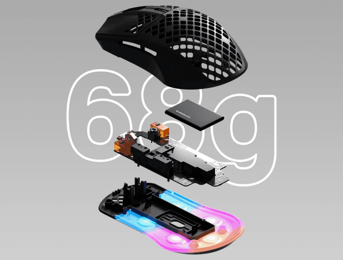 Image: SteelSeries Mouse Aerox 3 Wired SteelSeries Mouse Aerox 3 Wired