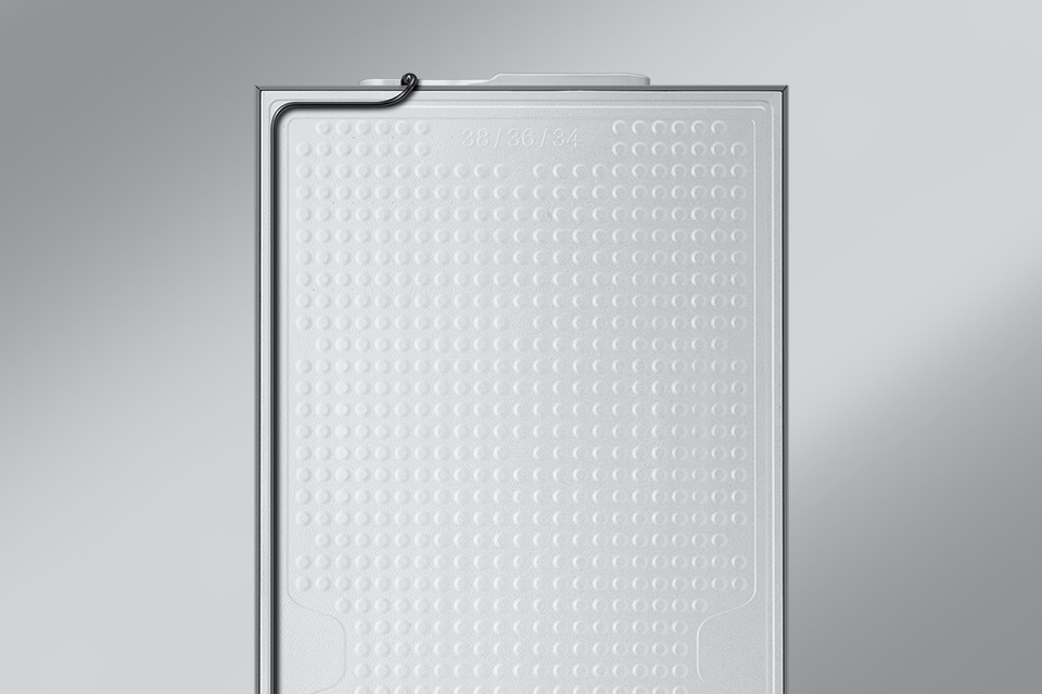 Lodówka Samsung RB34C671DSA ma płaskie plecy Lodówka Samsung RB34C671DSA ma płaskie plecy