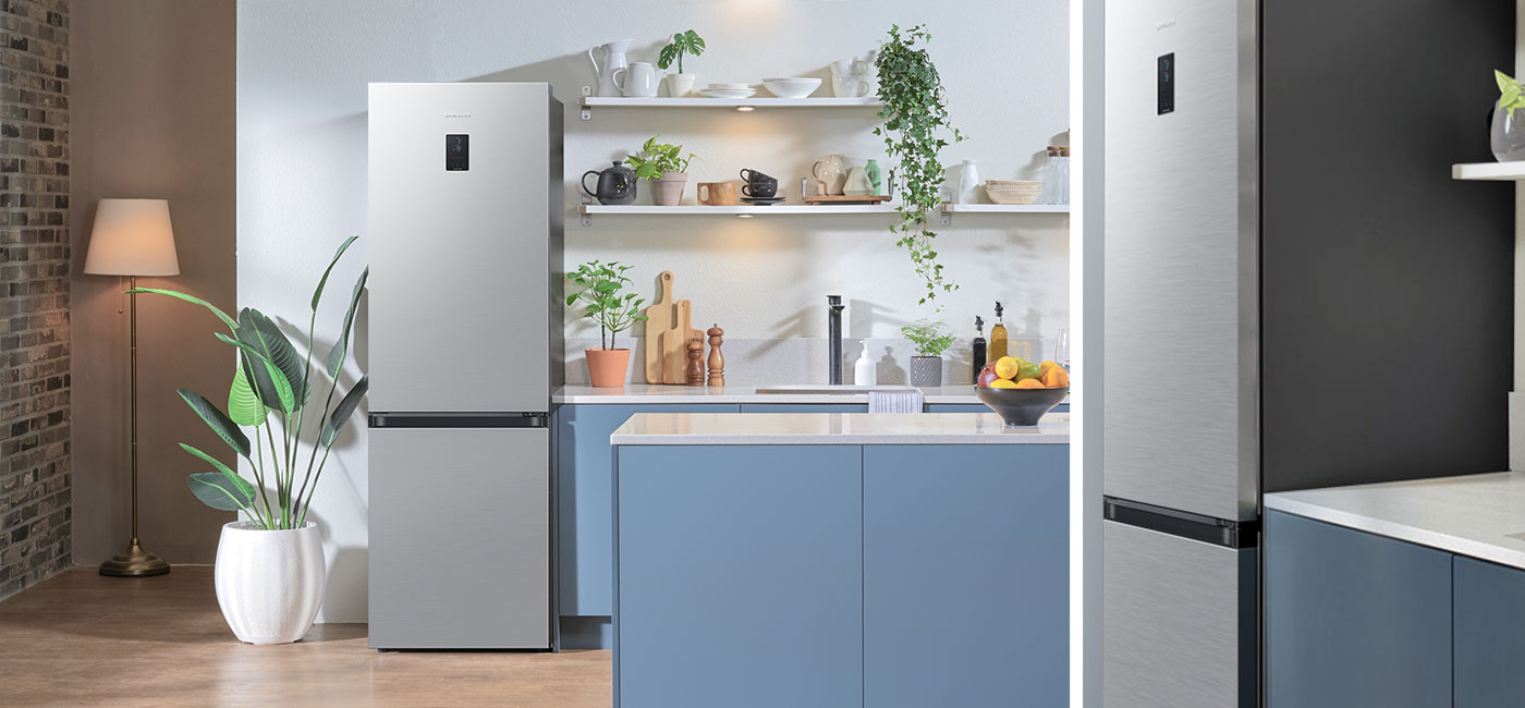 Lodówka Samsung RB34C671DSA stylowo prezentuje się w każdej kuchni Lodówka Samsung RB34C671DSA stylowo prezentuje się w każdej kuchni