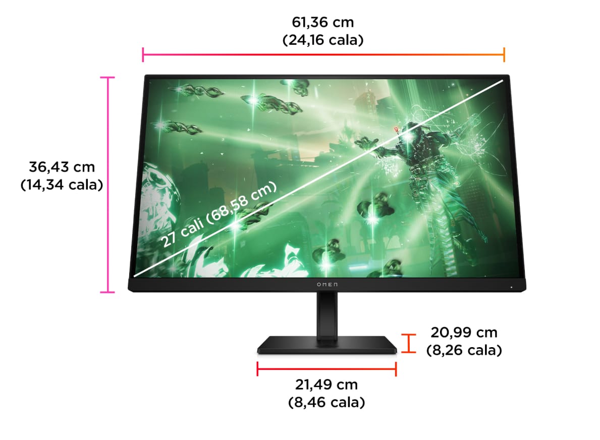 Image: HP MONITOR GAMINGOWY OMEN 27Q HP MONITOR GAMINGOWY OMEN 27Q