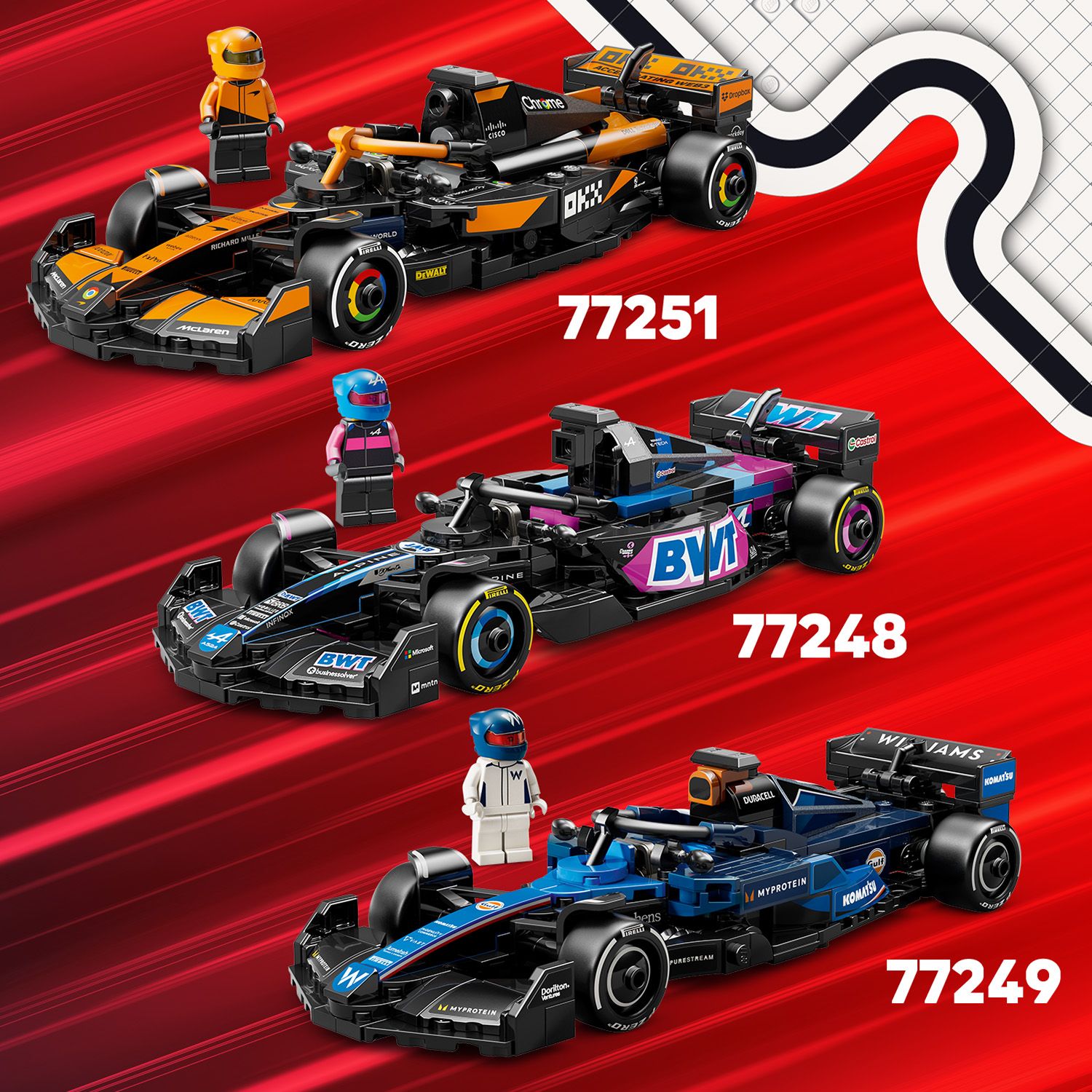Jeszcze więcej szybkiej jazdy z F1®