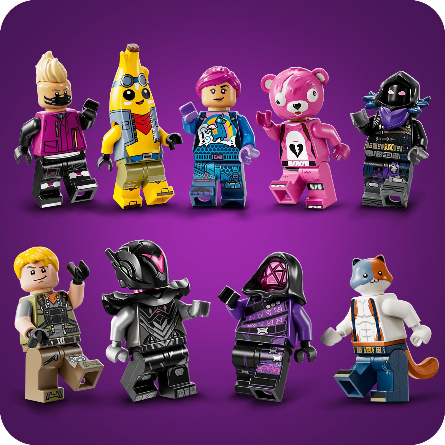 9 minifigurek LEGO® Fortnite®