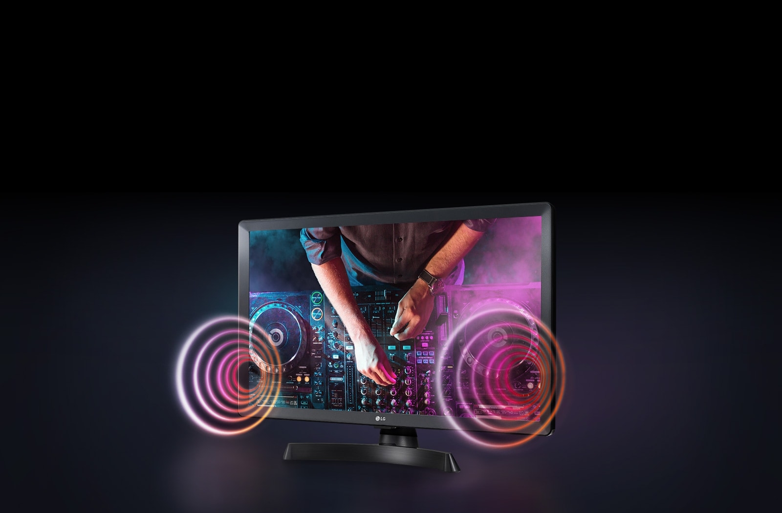Wciągająca rozrywka dzięki dwóm głośnikom stereo o mocy 5 W