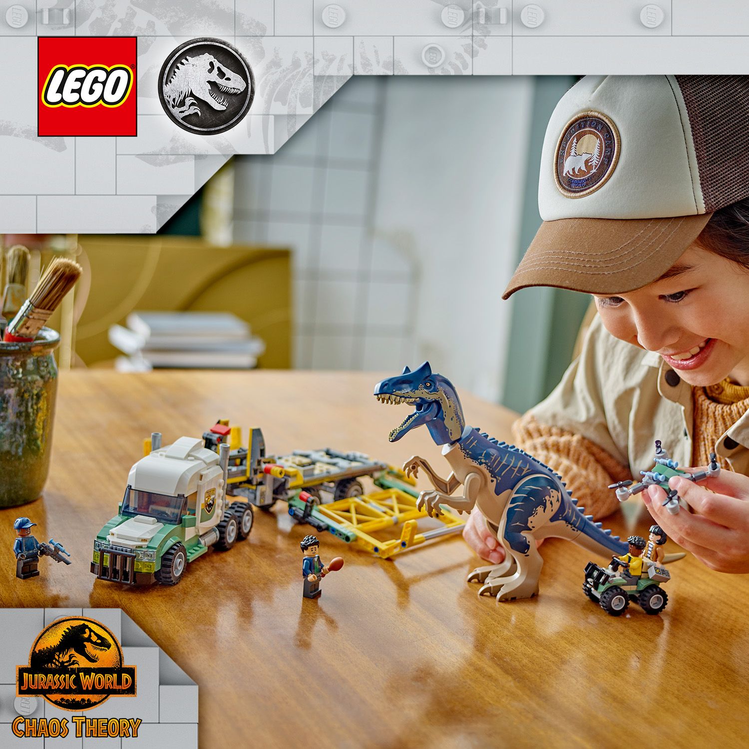 Zabawka z dinozaurami z serii Jurassic World