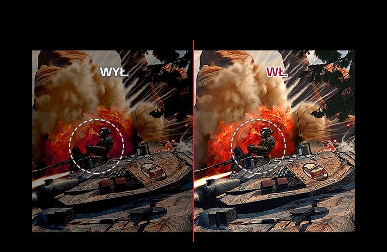 Black Stabilizer: WYŁ. VS WŁ.