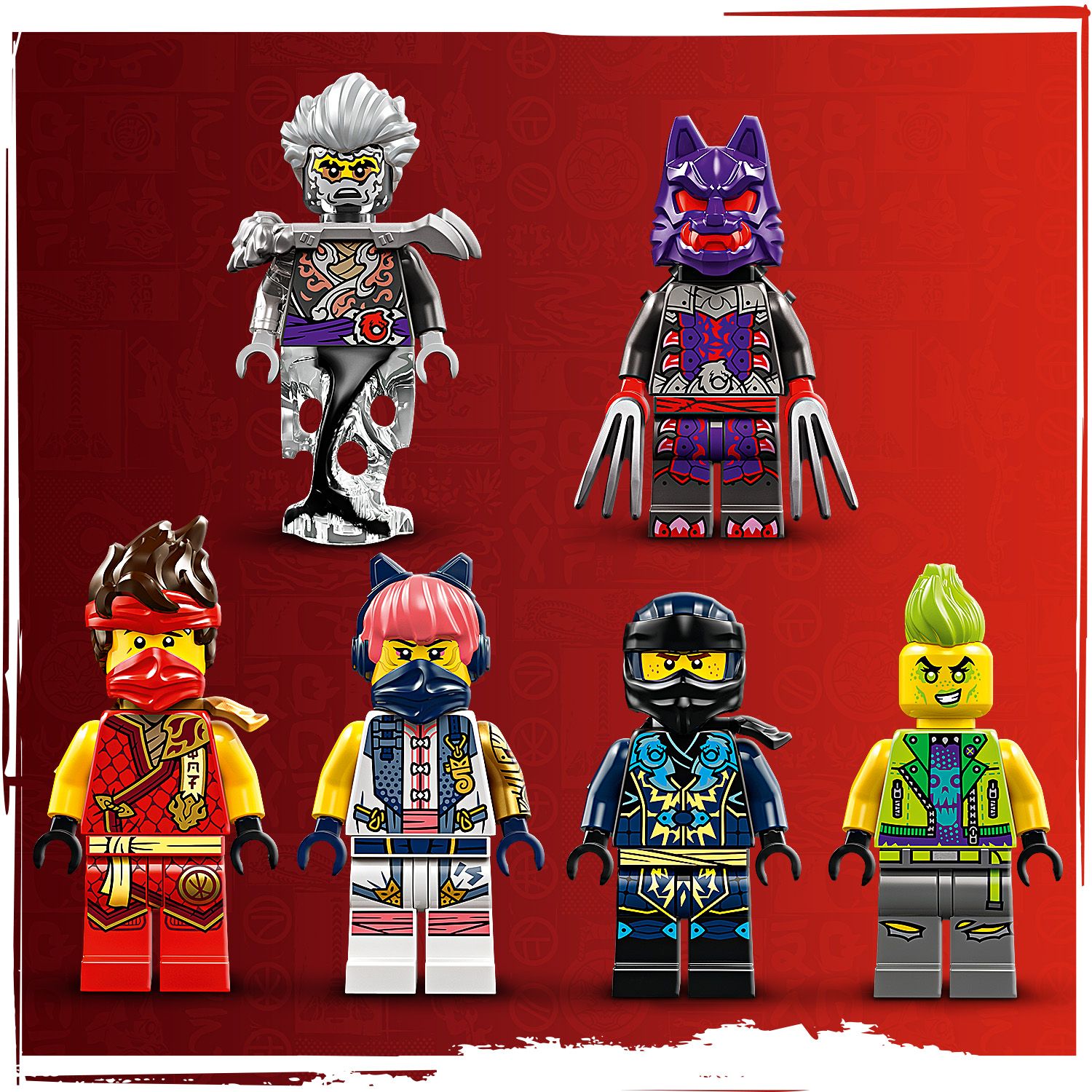 Sześć minifigurek NINJAGO®
