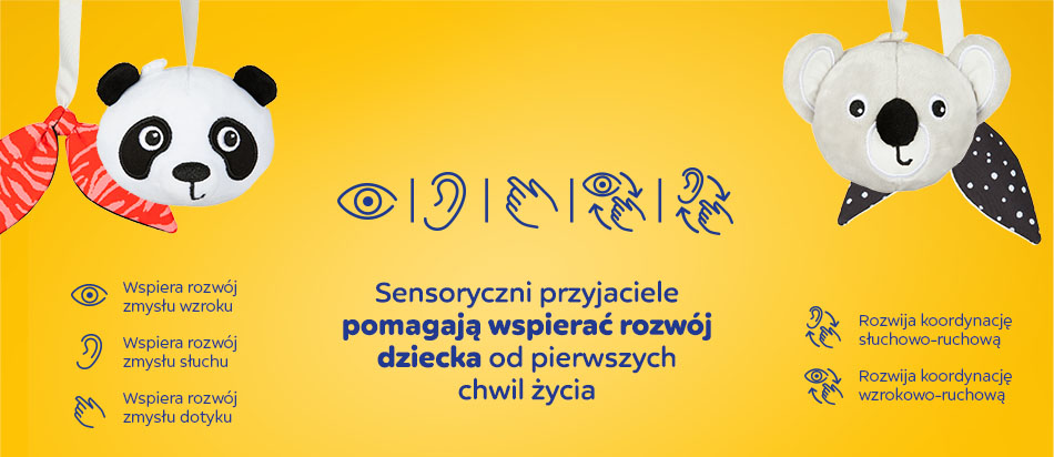 Interaktywna sensoryczna zabawka BabiesBoo LENIWIEC
