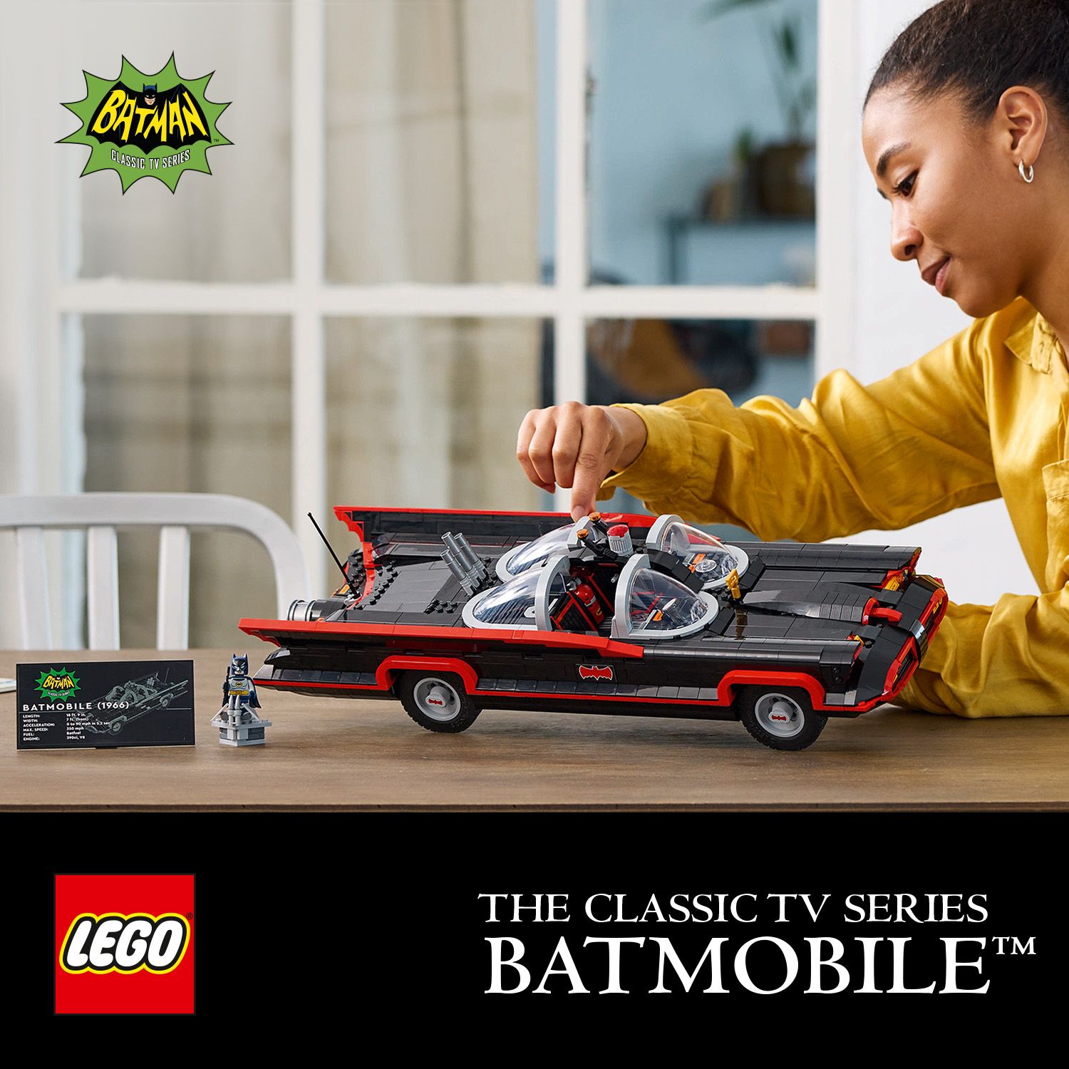 Kultowy Batmobil™ z serialu z 1966 roku