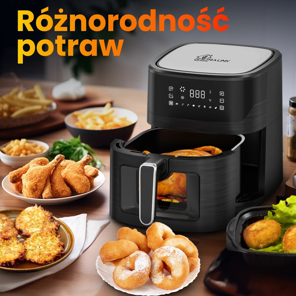 EXTRALINK HOME AIR FRYER 6.5L EU SJ-650