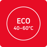Program Eco 40-60°C Program Eco 40-60°C