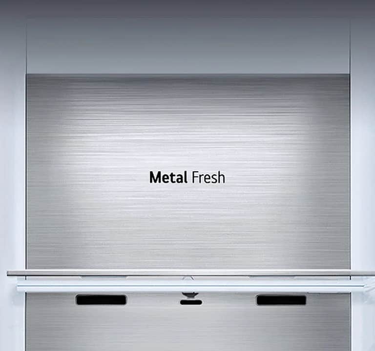 Metalja Metal Fresh paneeli esikülg, millel on näha „Metal Fresh“ logo.