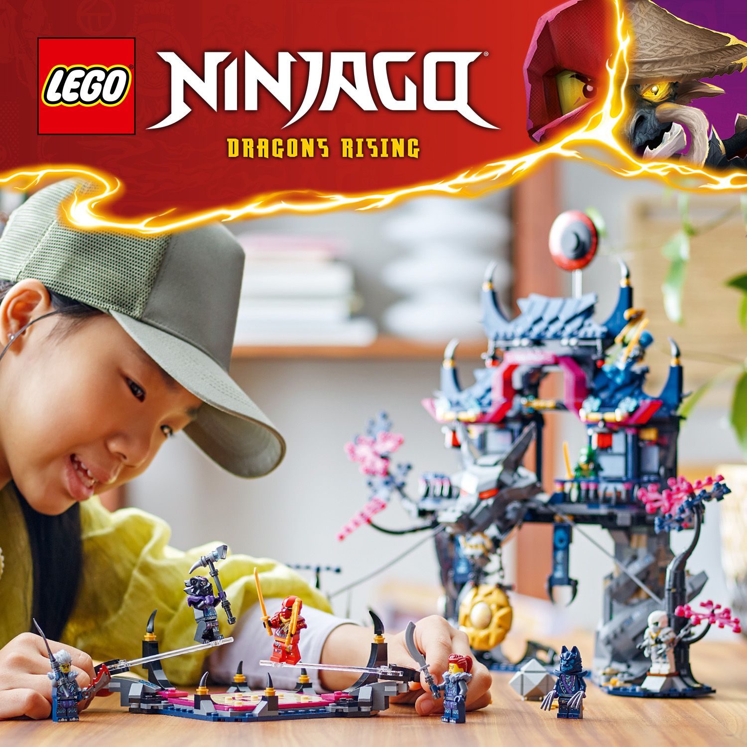 Duży zestaw LEGO® NINJAGO® z dojo