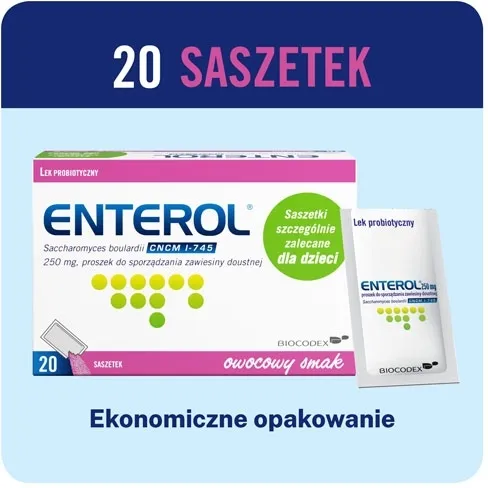 Paczka Enterol 20 saszetek