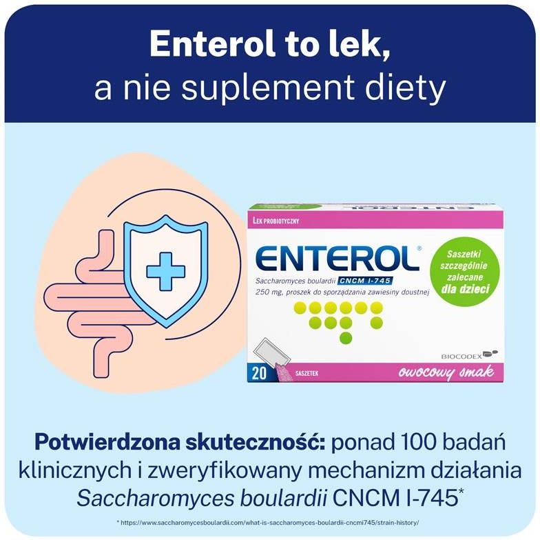 Paczka probiotyku Enterol