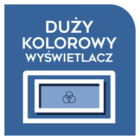 Intuicyjna obsługa z nowoczesnym wyświetlaczem
