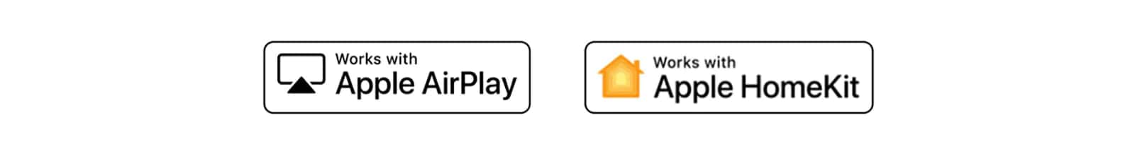 Detale przedstawiające logo Hey Google, Alexa, Apple Airplay i Apple HomeKit, z którymi jest zgodna technologia ThinQ AI.
