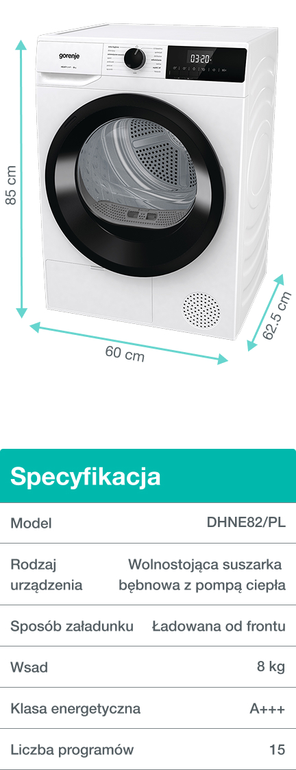 Image: GORENJE LAUNDRY DHNE82-PL GORENJE LAUNDRY DHNE82-PL