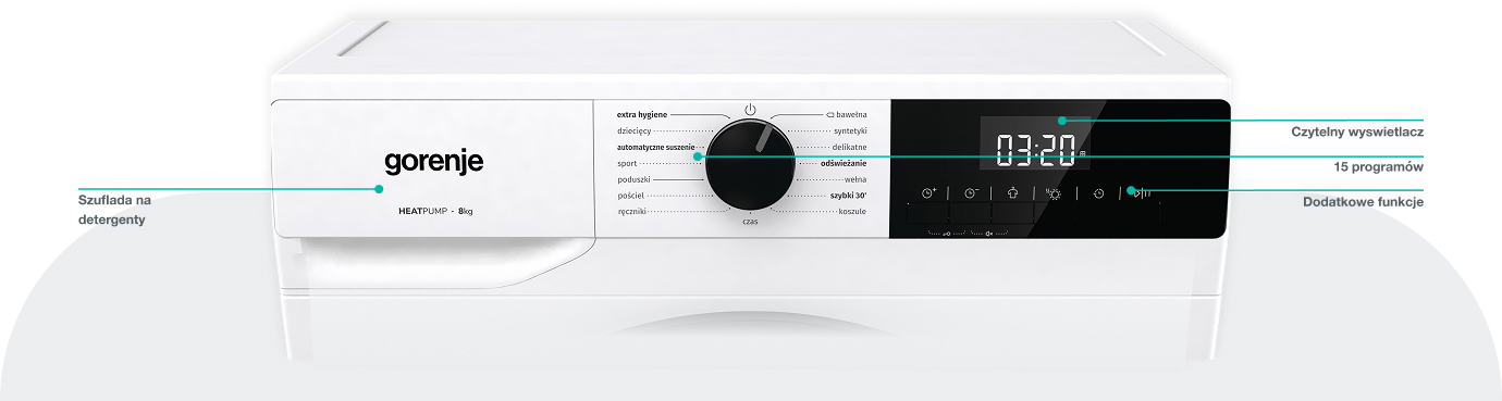 Image: GORENJE LAUNDRY DHNE82-PL GORENJE LAUNDRY DHNE82-PL