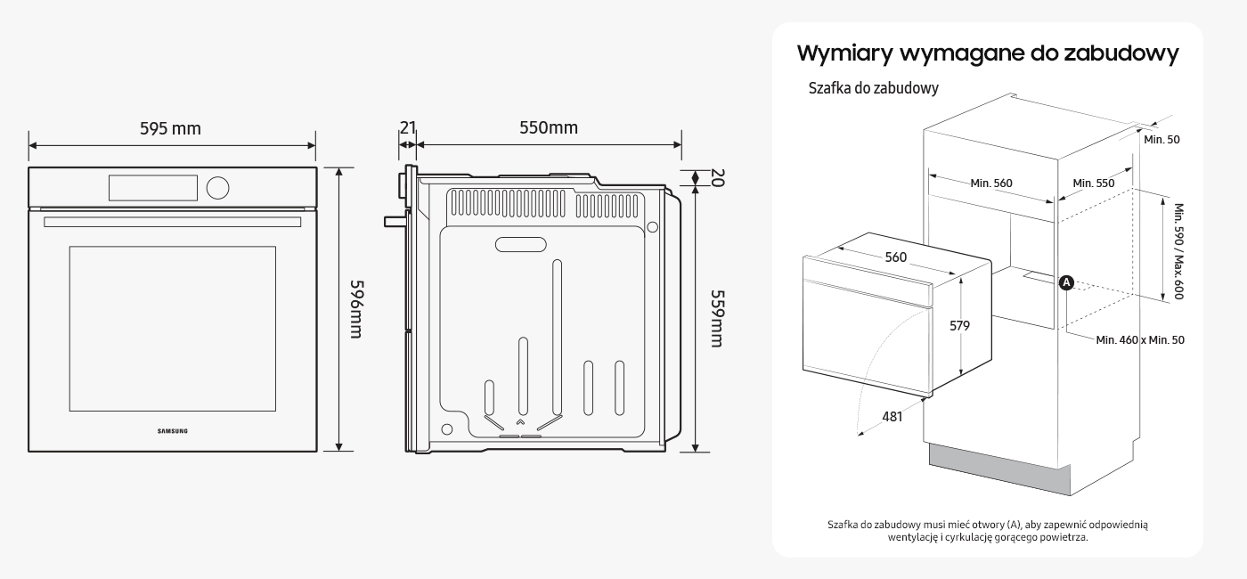 wymiary piekarnika nv7b7997aak wymiary piekarnika nv7b7997aak