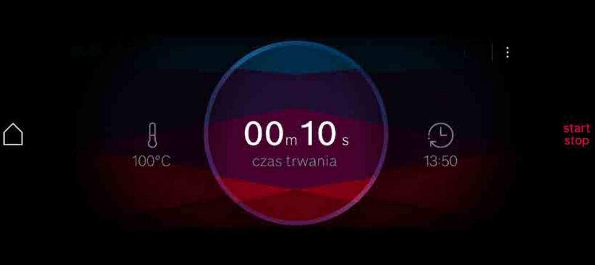 QuickStart - odgrzej potrawę za jednym dotknięciem.