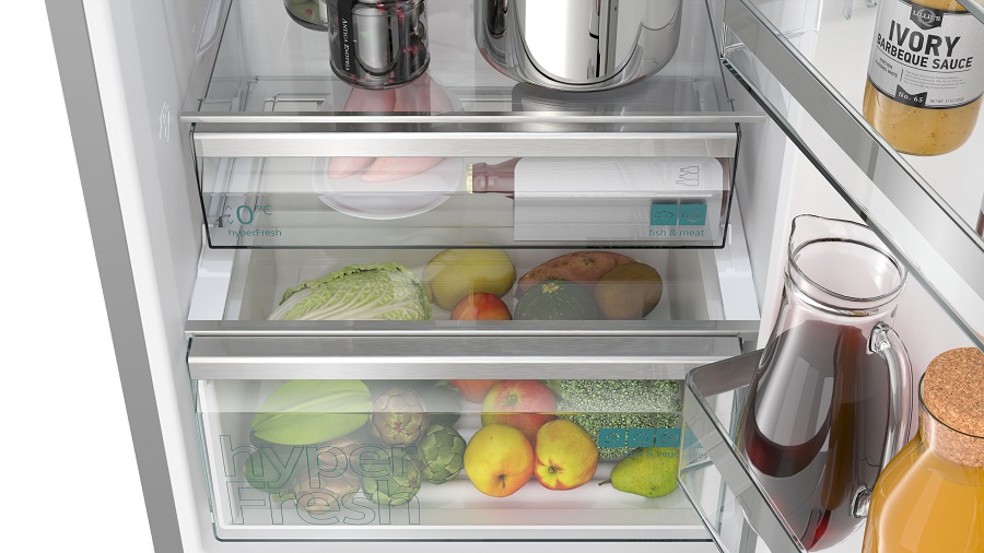 Ryby i mieso pozostają dłużej świeże: hyperFresh 0 °C