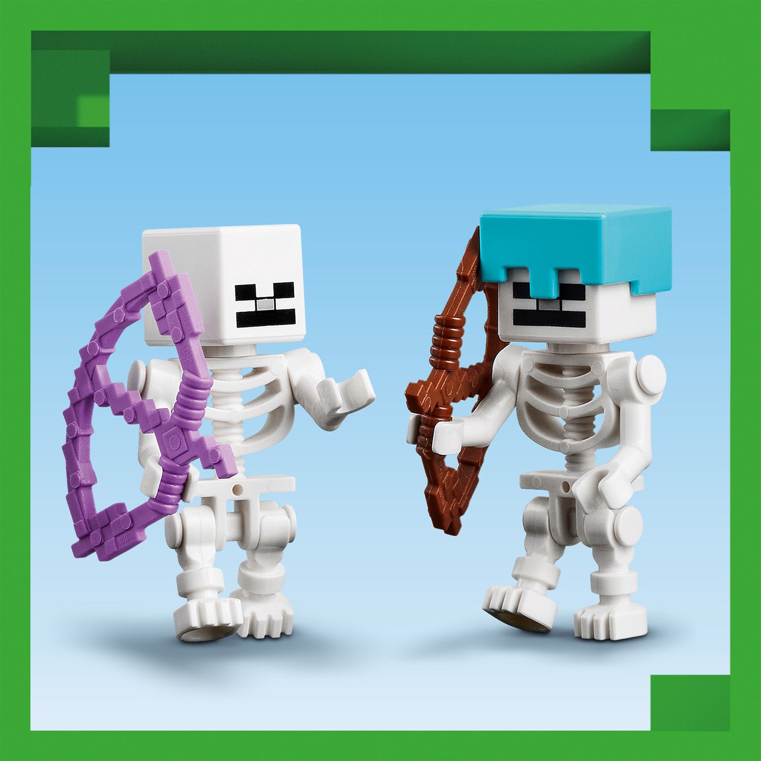 Dwa szkielety z Minecrafta®