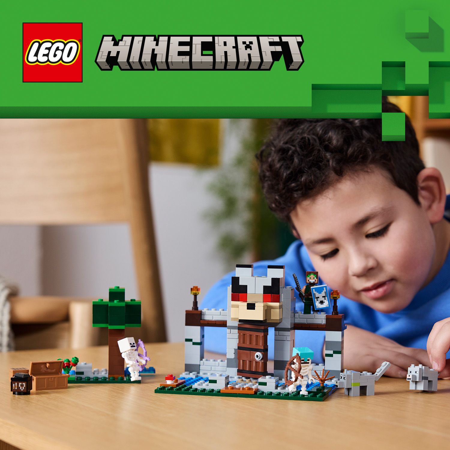 Zestaw z twierdzą dla graczy w Minecrafta®