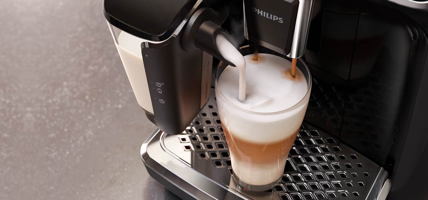 Doskonale spienione mleko w systemie Philips LatteGo Doskonale spienione mleko w systemie Philips LatteGo