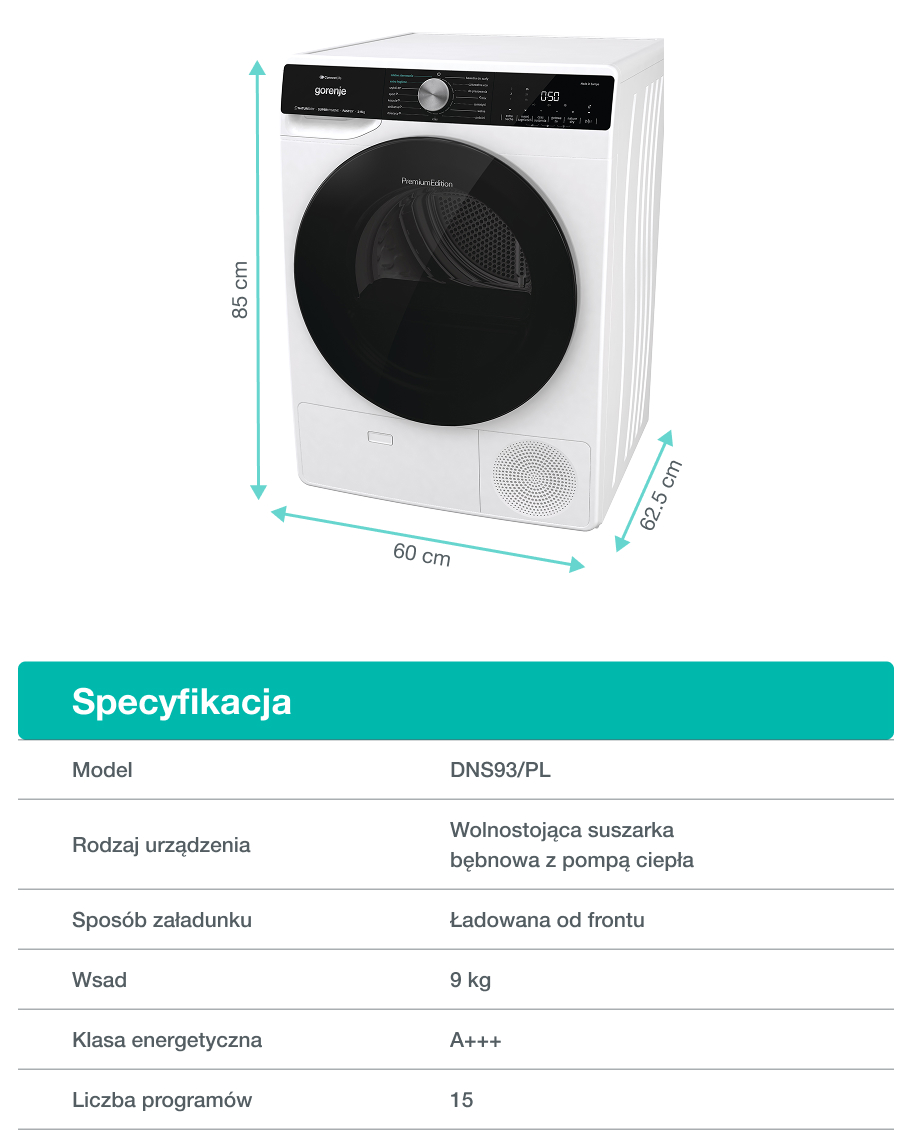 Image: GORENJE LAUNDRY DNS93-PL GORENJE LAUNDRY DNS93-PL