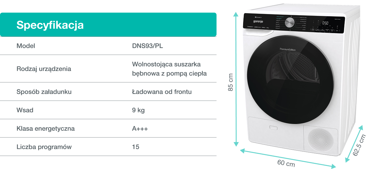 Image: GORENJE LAUNDRY DNS93-PL GORENJE LAUNDRY DNS93-PL