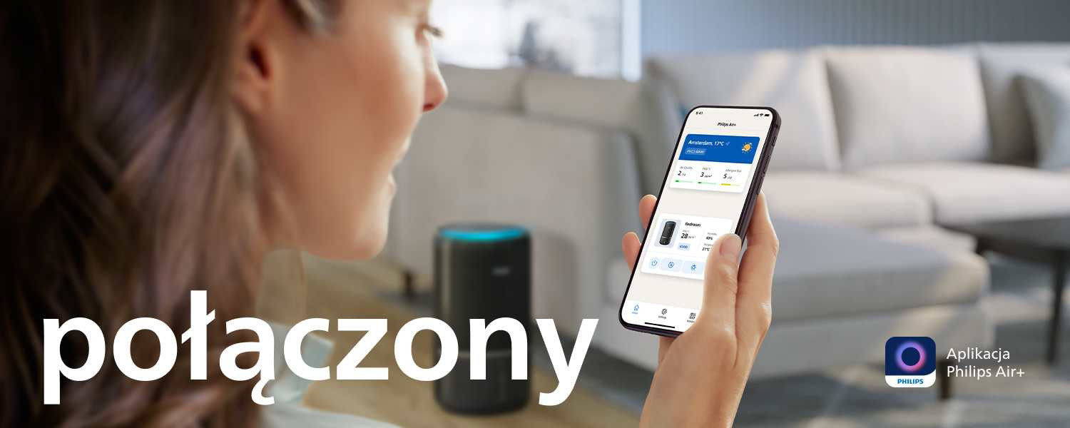 Połączenie z aplikacją Air+ Połączenie z aplikacją Air+