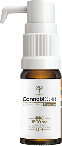 image of cannabi gold bottle