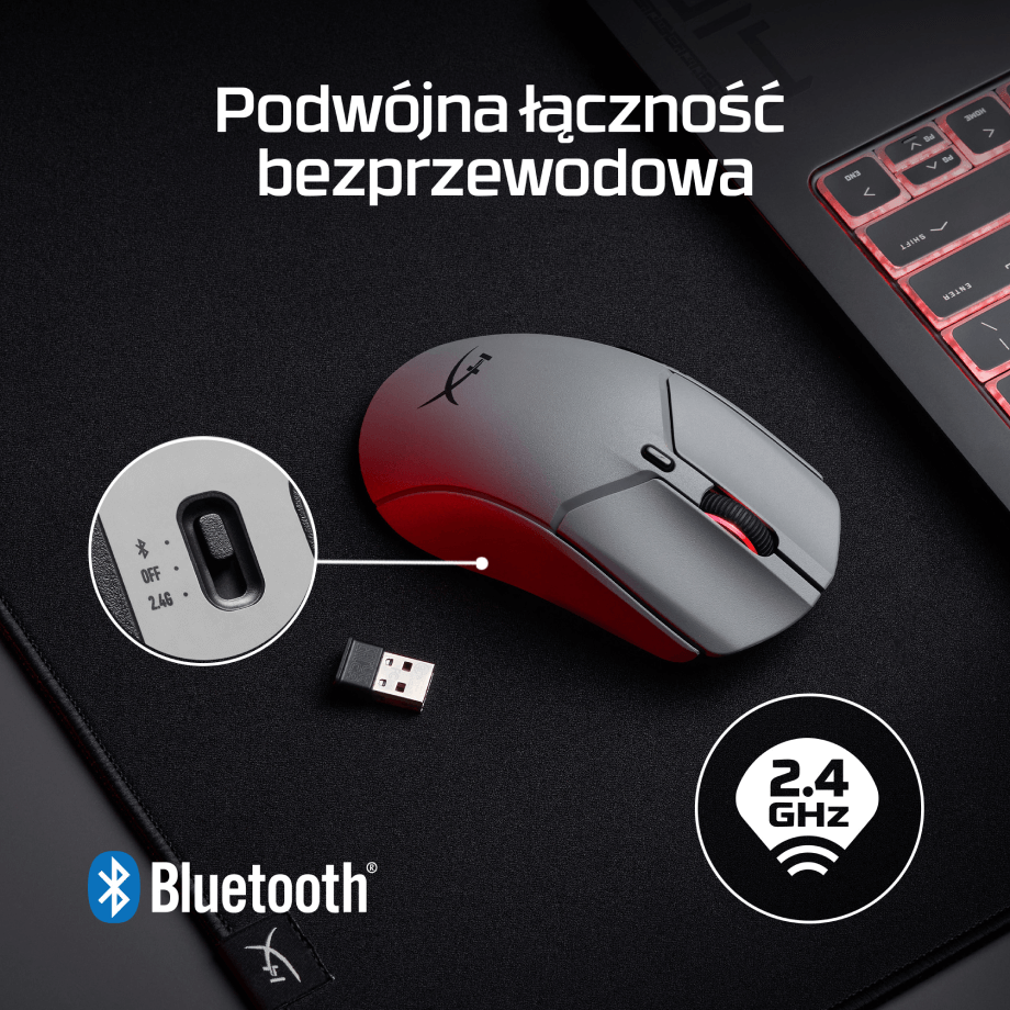 Image: HP Mouse Pulsefire Haste 2 Pro HP Mouse Pulsefire Haste 2 Pro