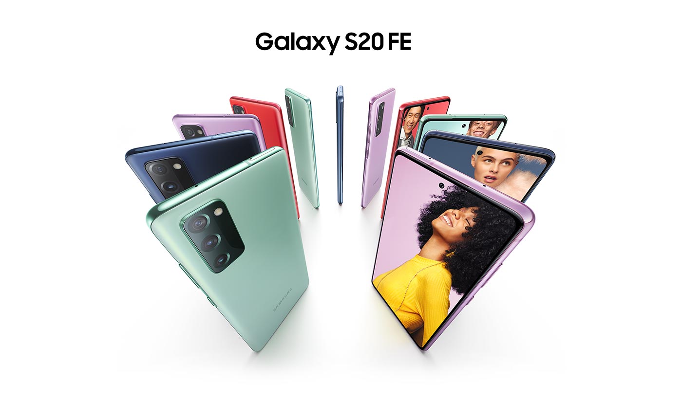Samsung Footer S20fe 4 Kolory 1400px Samsung Footer S20fe 4 Kolory 1400px