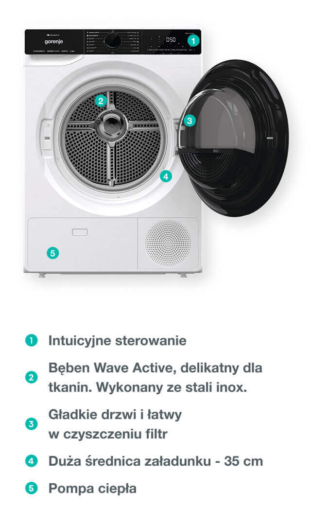 Image: GORENJE LAUNDRY DPNA92WIFI-PL GORENJE LAUNDRY DPNA92WIFI-PL