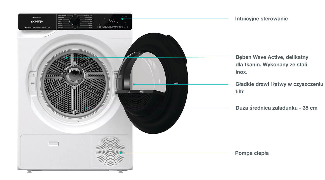 Image: GORENJE LAUNDRY DPNA92WIFI-PL GORENJE LAUNDRY DPNA92WIFI-PL