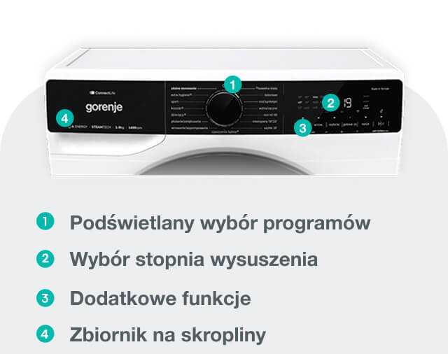 Image: GORENJE LAUNDRY DPNA92WIFI-PL GORENJE LAUNDRY DPNA92WIFI-PL
